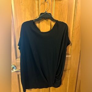 Black Umgee Short Sleeve Top